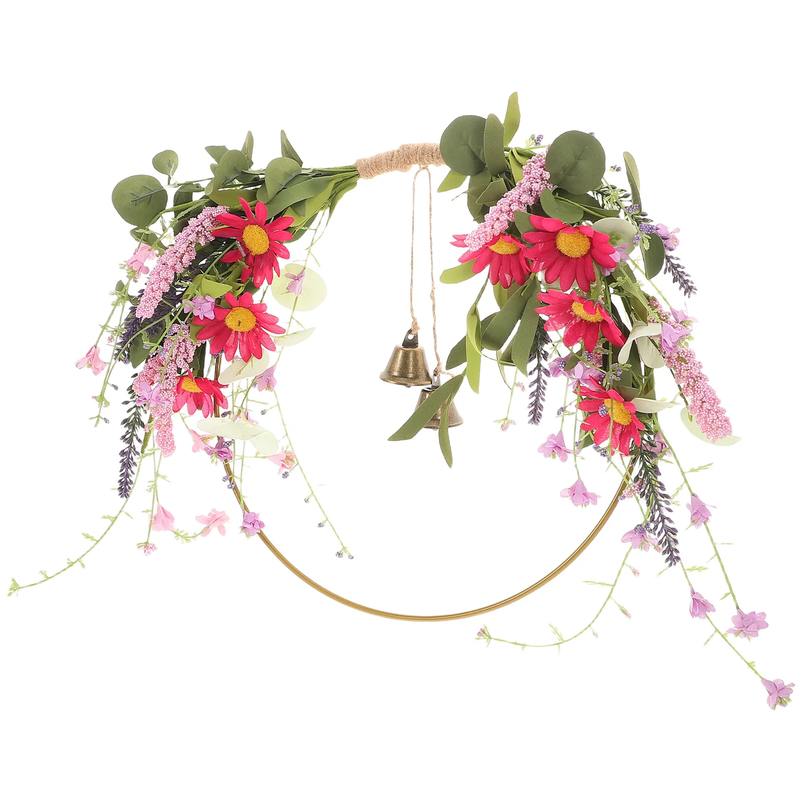 Artificial Daisy Lavender Wreath Spring Floral Decoration Front Door Hanging Wedding Wreath Iron Frame Front Door Hanging Decor
Artificial Daisy Lavender Wreath Spring Floral Decoration Front Door Hanging Wedding Wreath Iron Frame Front Door Hanging Decor