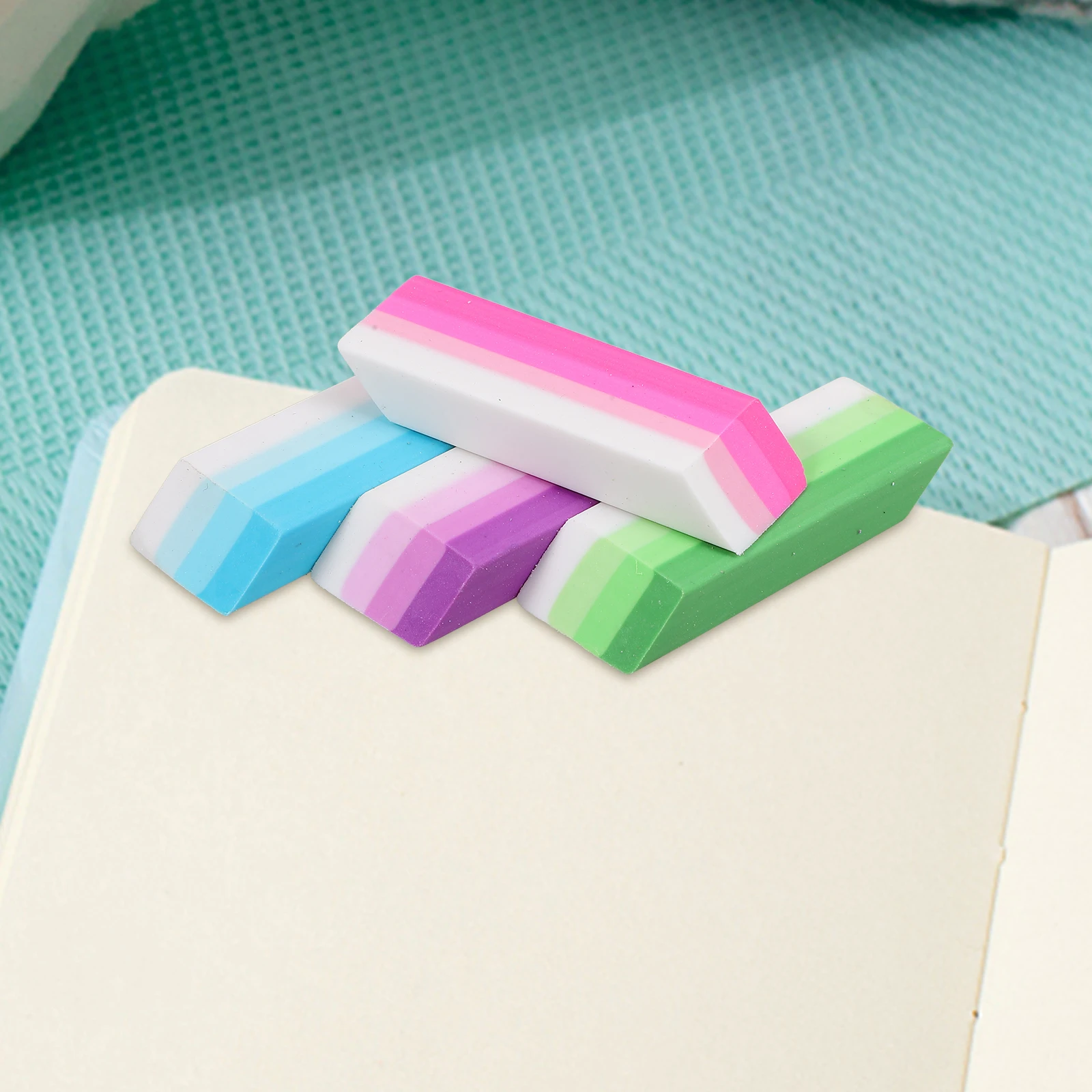 16 Pcs Rainbow Eraser Set Professional Art Erasers for Drawing Student Office Supplies School Stationery Gifts
16 Pcs Rainbow Eraser Set Professional Art Erasers for Drawing Student Office Supplies School Stationery Gifts