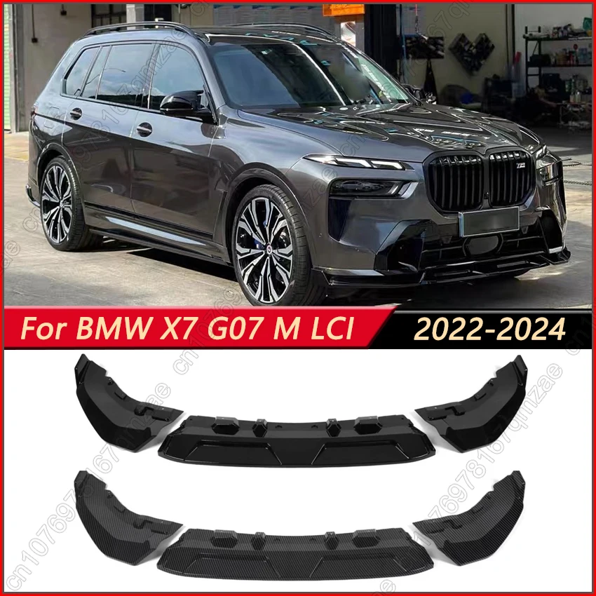Автомобильный передний бампер, сплиттер, спойлер, диффузор для BMW X7 G07 M-Sport LCI 2022 2023 2024, 3 шт., защитная крышка, комплекты кузова
Автомобильный передний бампер, сплиттер, спойлер, диффузор для BMW X7 G07 M-Sport LCI 2022 2023 2024, 3 шт., защитная крышка, комплекты кузова