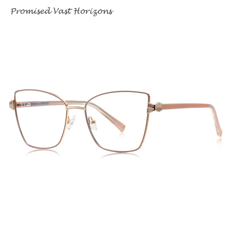 Painting Candy Two Tone Colors Metal Frame Needle Inside Stainless Steel Eyeglass Frame Anti-blue Lens Glasses Glasses Frame
Painting Candy Two Tone Colors Metal Frame Needle Inside Stainless Steel Eyeglass Frame Anti-blue Lens Glasses Glasses Frame