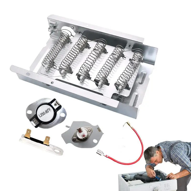 Dryer Heating Element Kit Home Thermostat Kit Professional Dryer Thermostat Heating Element Replacement For Home And Commercial
Dryer Heating Element Kit Home Thermostat Kit Professional Dryer Thermostat Heating Element Replacement For Home And Commercial