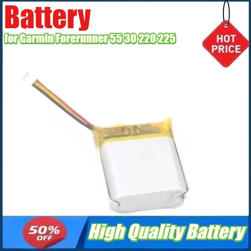 Battery for Garmin Forerunner 55 30 220 225 235 Lite 245 361-00140-01 361-00117-00 361-00086-11 361-00086-00 Watch Battery
Battery for Garmin Forerunner 55 30 220 225 235 Lite 245 361-00140-01 361-00117-00 361-00086-11 361-00086-00 Watch Battery