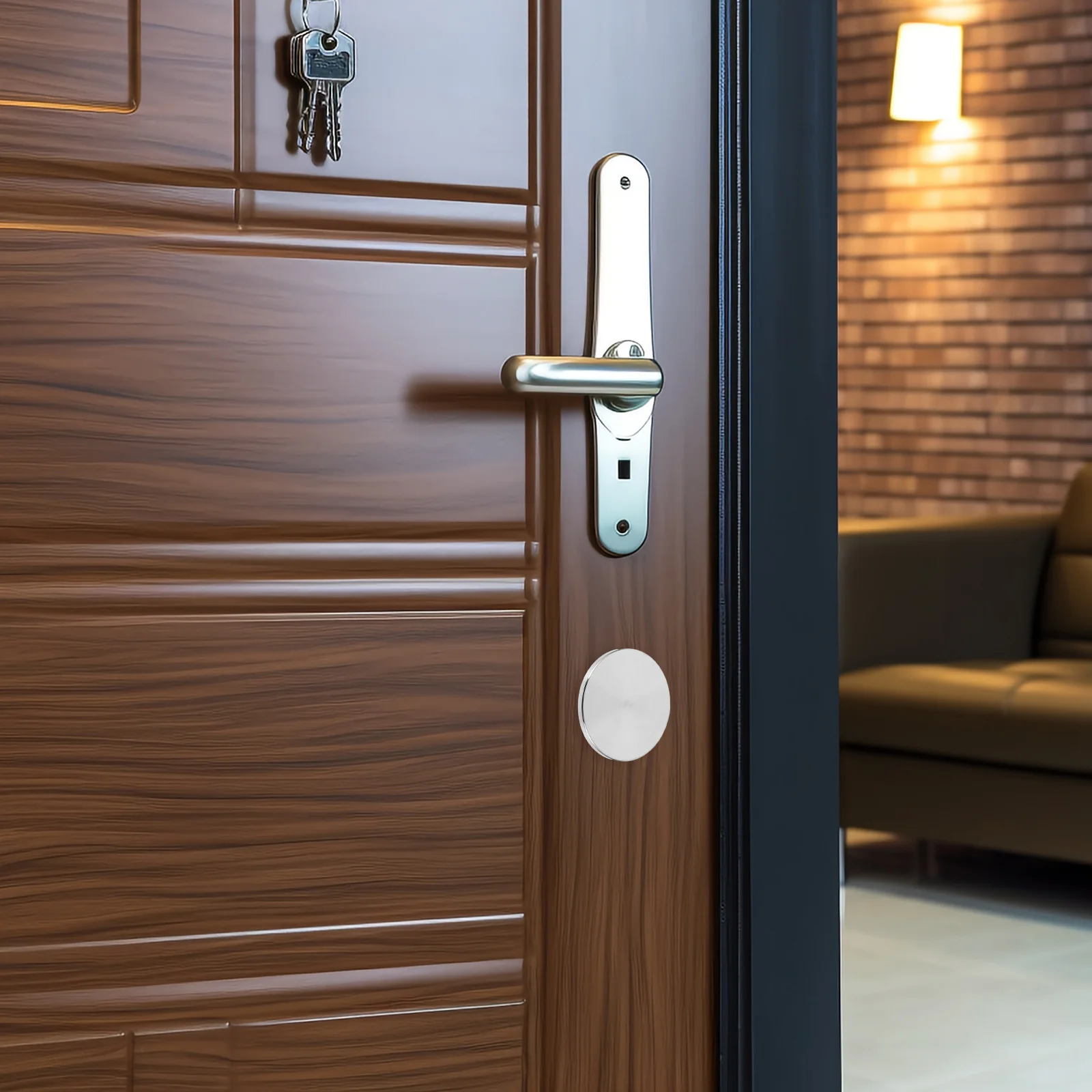 Lock Hole Sealer Stainless Steel Door Hole Cover Plate Multi-Functional Deadbolt Cover for Front Door Security and Decoration
Lock Hole Sealer Stainless Steel Door Hole Cover Plate Multi-Functional Deadbolt Cover for Front Door Security and Decoration