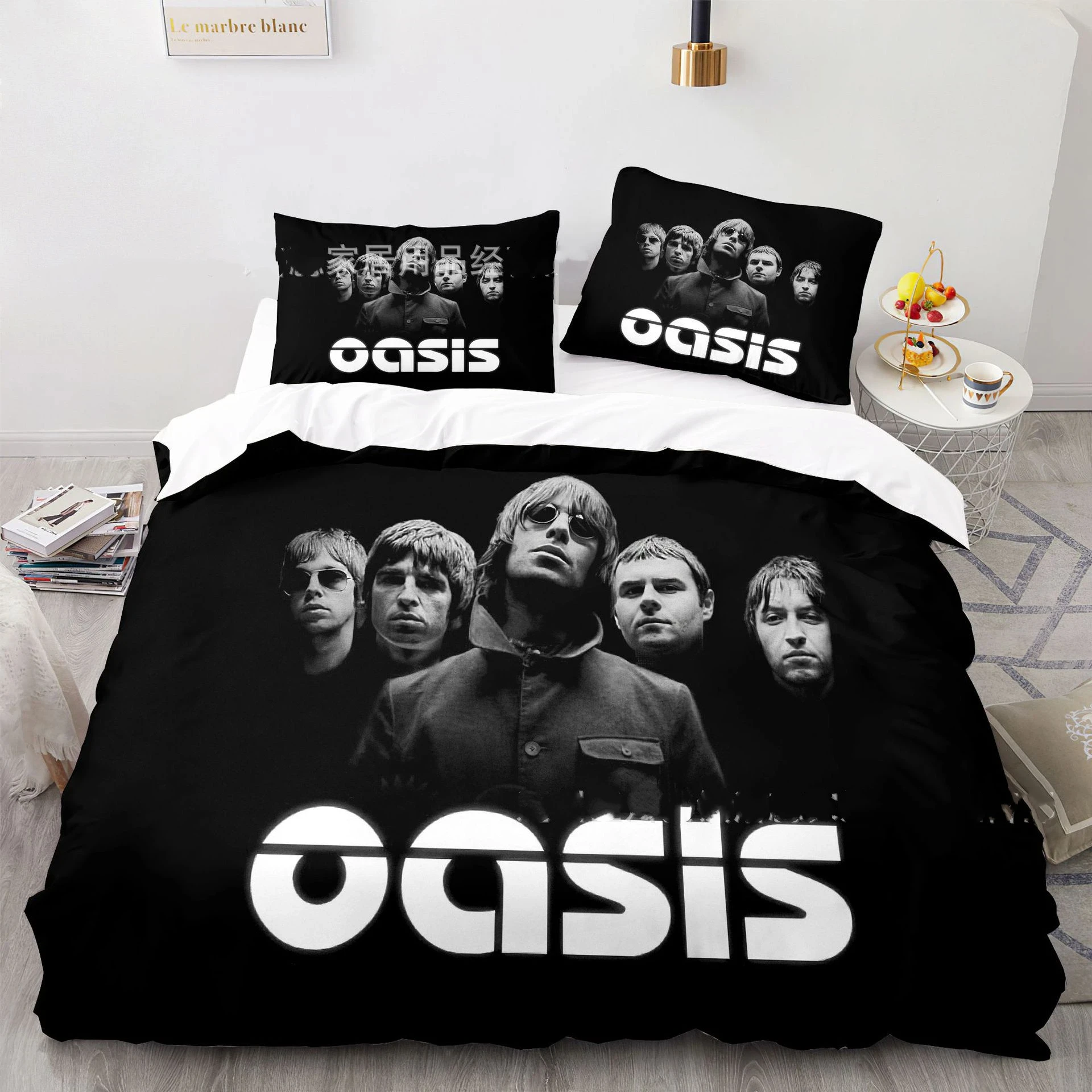 Liam Gallagher Duvet Cover Set Oasis Bedding Set Adult Boy Girl Bedroom Decoration Single Double Large Size Gift
Liam Gallagher Duvet Cover Set Oasis Bedding Set Adult Boy Girl Bedroom Decoration Single Double Large Size Gift