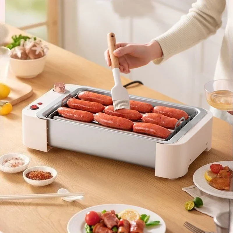 Da sausage machine home dormitory fully automatic multifunctional hot dog machine three in one electric grill plate rack
Da sausage machine home dormitory fully automatic multifunctional hot dog machine three in one electric grill plate rack