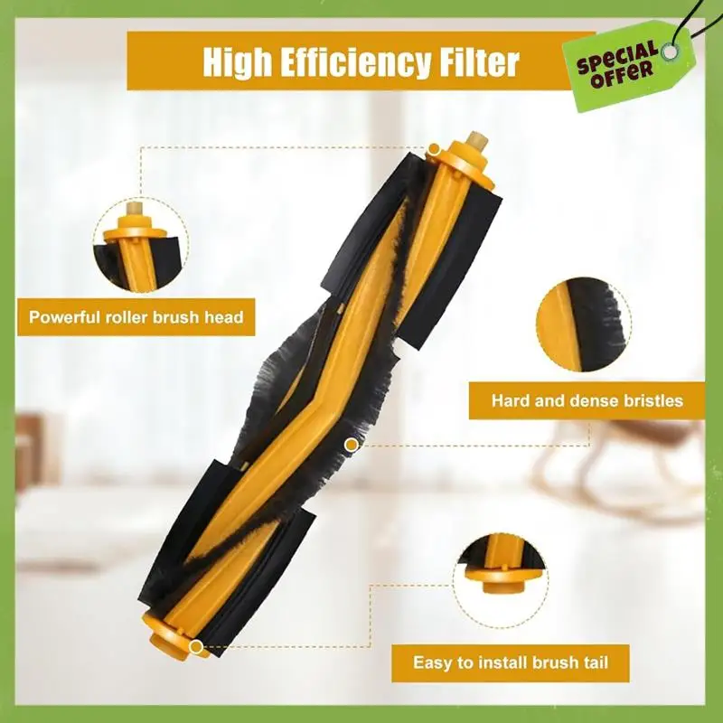 ABGP-Для Ecovacs DEEBOT OZMO T8+ / T8 AIVI / T8 Max / N8 Plus / N8 Pro Вакуумная основная боковая щетка Фильтр Швабра Ткань Детали мешка для пыли
ABGP-Для Ecovacs DEEBOT OZMO T8+ / T8 AIVI / T8 Max / N8 Plus / N8 Pro Вакуумная основная боковая щетка Фильтр Швабра Ткань Детали мешка для пыли