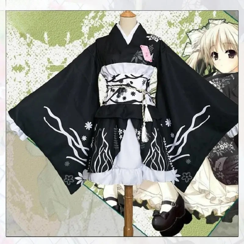 Yosuga no Sora Cosplay Costume Sora Kasugano Kimono Lolita Dresses Japanese Summer Festival Kimono Women Dress 2025 Hot Sale
Yosuga no Sora Cosplay Costume Sora Kasugano Kimono Lolita Dresses Japanese Summer Festival Kimono Women Dress 2025 Hot Sale