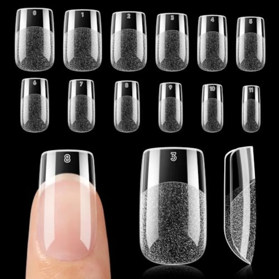 Nail Tips Short Square, Pre-buff Matte Gel Nails Tips Short Square Nail Tips 120pcs Clear Full Cover False Fake Nails for Nail
Nail Tips Short Square, Pre-buff Matte Gel Nails Tips Short Square Nail Tips 120pcs Clear Full Cover False Fake Nails for Nail