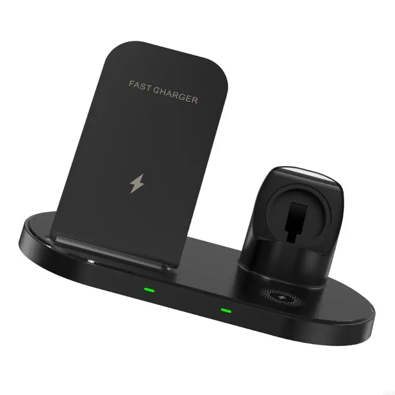 Multifunctional Elegant Wireless Stand Innovative 3-in-1 Charging Station Rack for Phone Watch Earphone R2LB
Multifunctional Elegant Wireless Stand Innovative 3-in-1 Charging Station Rack for Phone Watch Earphone R2LB