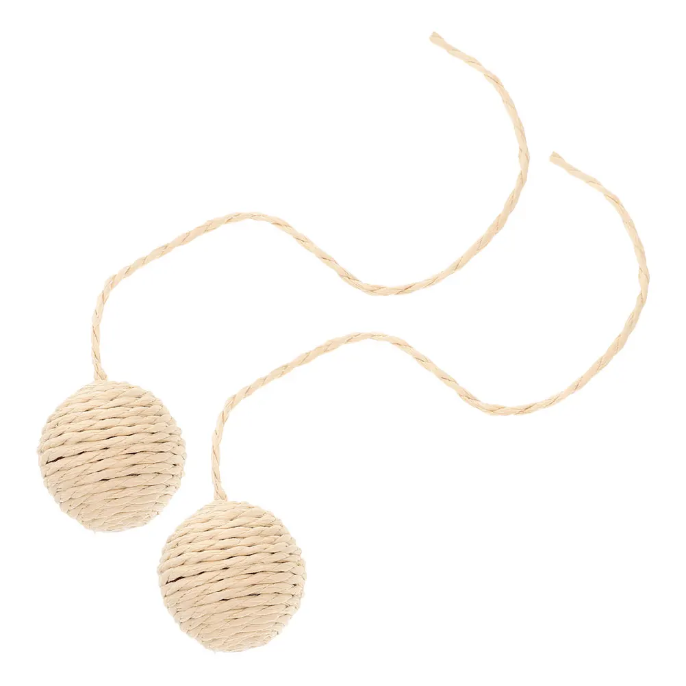 2 Pcs Cat Climbing Frame Replacement Ball Toys Scratching Post Teaser Paper Scratcher
2 Pcs Cat Climbing Frame Replacement Ball Toys Scratching Post Teaser Paper Scratcher