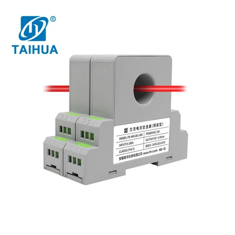 High Precision AC Current Transducer 0.1% Accuracy - 0-10V/4-20mA Dual Output Options
High Precision AC Current Transducer 0.1% Accuracy - 0-10V/4-20mA Dual Output Options