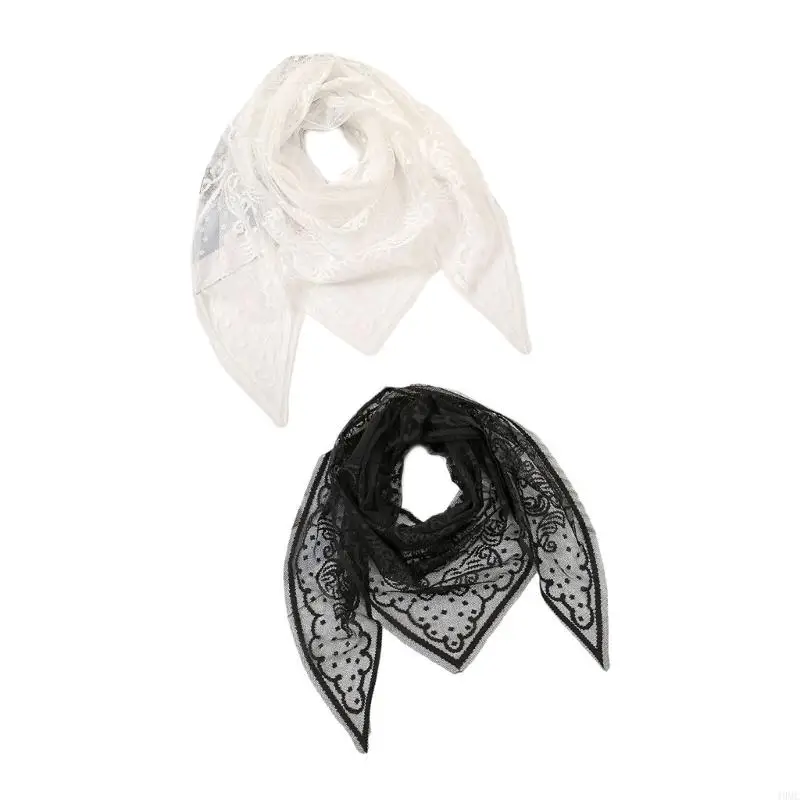 49MC Delicate Mantilla Veils Lace Trim Shawl for Ladies Mantilla Floral Shawl Wedding Party Headwear Bridal Wear Accessory
49MC Delicate Mantilla Veils Lace Trim Shawl for Ladies Mantilla Floral Shawl Wedding Party Headwear Bridal Wear Accessory