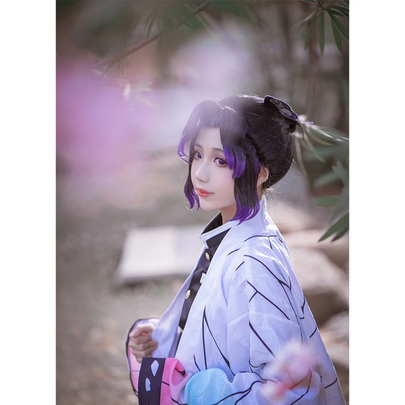 Anime Kochou Shinobu 코스프레 Costume Shinobu Wig Haori Uniform Women Kids Halloween Clothes
Anime Kochou Shinobu 코스프레 Costume Shinobu Wig Haori Uniform Women Kids Halloween Clothes