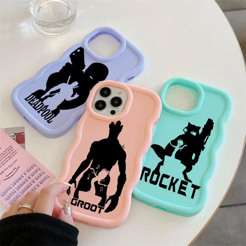 Groot Rocket Deadpool Art Phone Case For iPhone 17E 11 12 13 14 15 16 17 Pro Max 16e 17 Air 13 Plus Wave Side Candy Color Cover
Groot Rocket Deadpool Art Phone Case For iPhone 17E 11 12 13 14 15 16 17 Pro Max 16e 17 Air 13 Plus Wave Side Candy Color Cover