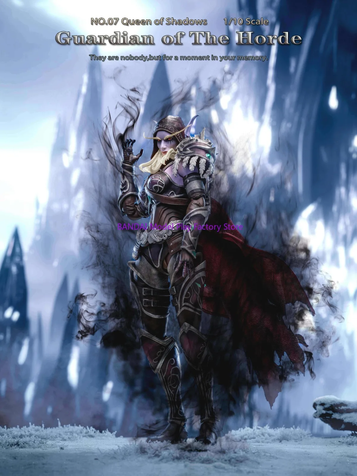 Grey Knight Studio 1/10 Guardian of The Horde 07 Queen of Shadows Sylvanas Windrunner Action Figures 【Pre sale in Q2 2025】
Grey Knight Studio 1/10 Guardian of The Horde 07 Queen of Shadows Sylvanas Windrunner Action Figures 【Pre sale in Q2 2025】
