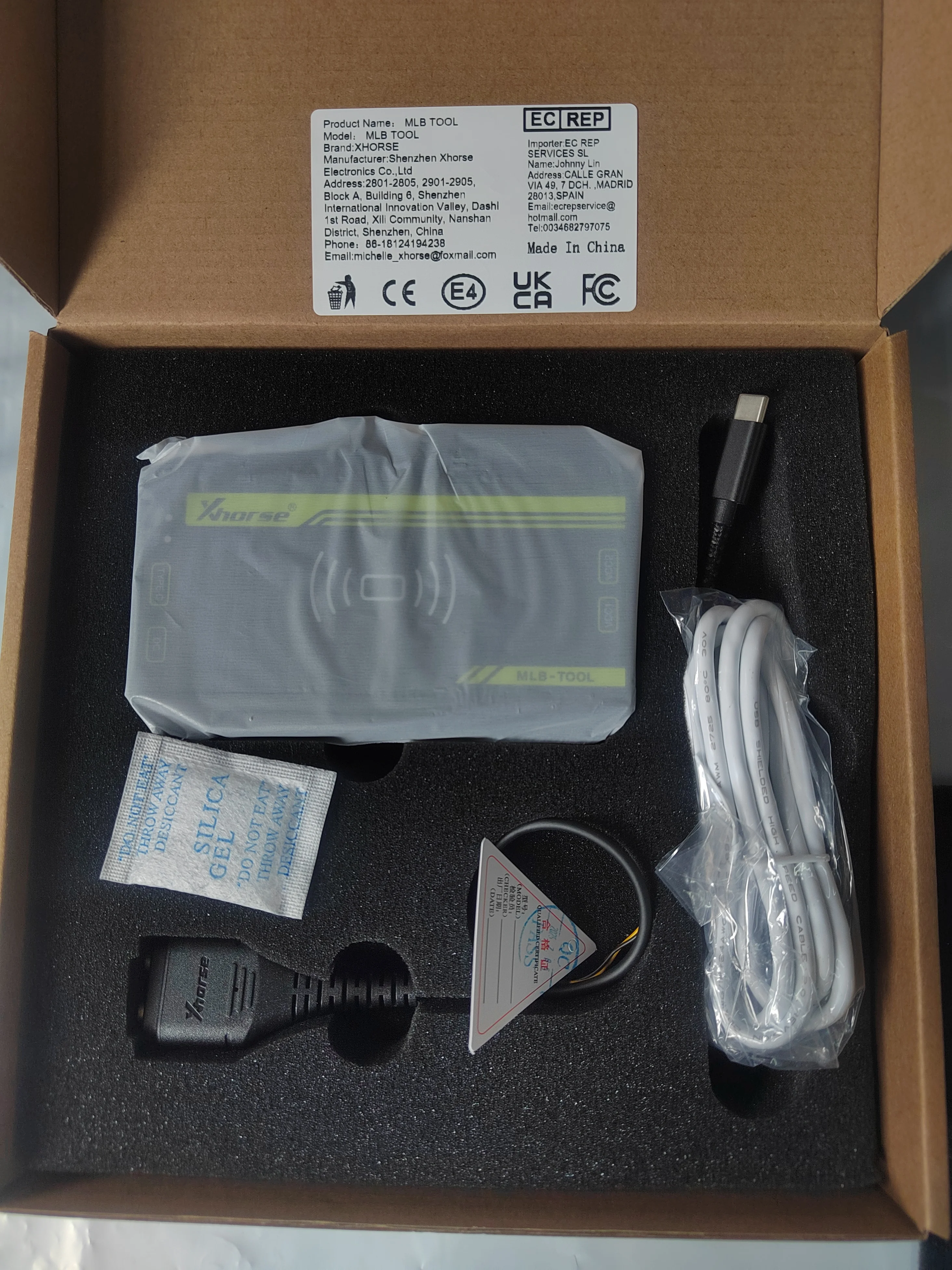 Xhorse VVDI MLB Tool Key Programmer for VW / for Audi MQB Work with VVDI2 / Key Tool Plus Pad Add Keys for MLB Models
Xhorse VVDI MLB Tool Key Programmer for VW / for Audi MQB Work with VVDI2 / Key Tool Plus Pad Add Keys for MLB Models