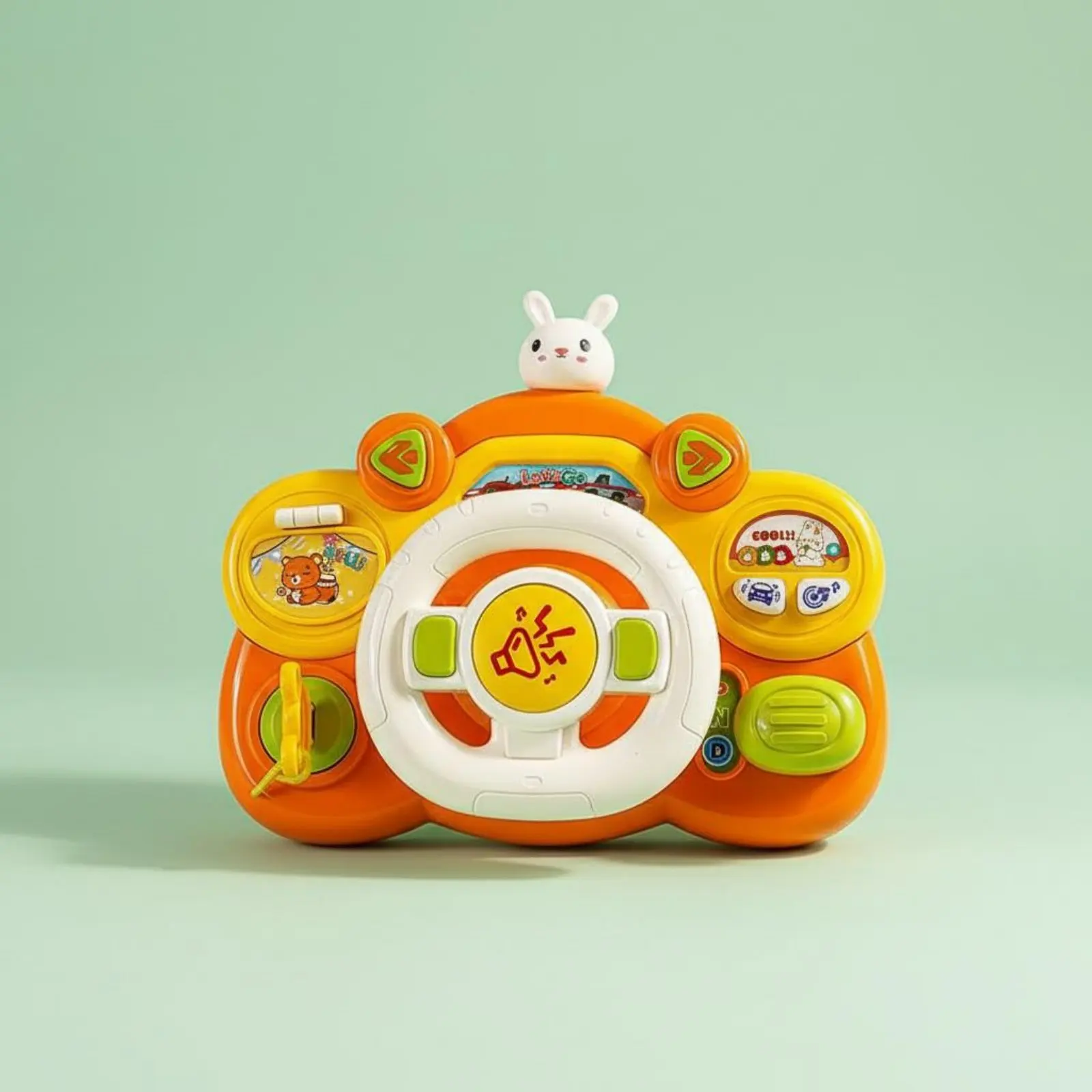 Kids Driving Simulation Toy Educational Young Child Pretend Driving Toy Shine-up Musical Steering Wheel Ergonomic Grip
Kids Driving Simulation Toy Educational Young Child Pretend Driving Toy Shine-up Musical Steering Wheel Ergonomic Grip