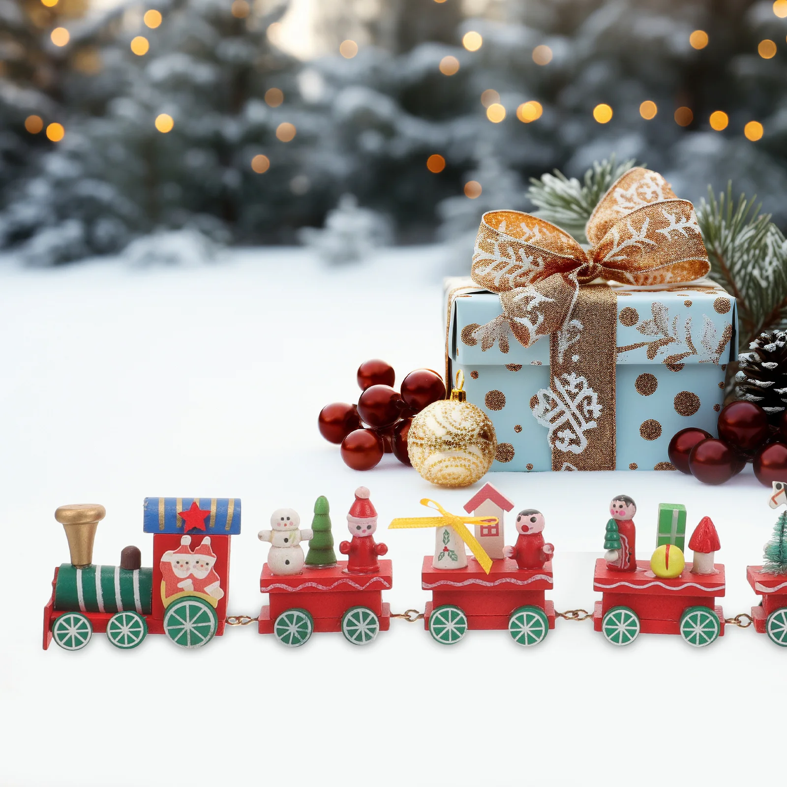 1 шт., рождественский поезд, деревянное ремесло, рождественское украшение для рабочего стола, настольное украшение, праздничный подарок, декор, Рождественский декор поезд, украшение для столешницы
1 шт., рождественский поезд, деревянное ремесло, рождественское украшение для рабочего стола, настольное украшение, праздничный подарок, декор, Рождественский декор поезд, украшение для столешницы