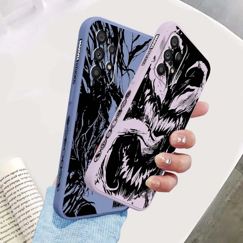 Marvel Venom Pattern Phone Case For Samsung A71 A72 A73 A51 A52 A53 A54 A55 A21s A35 A34 A32 A03 5G Liquid Left Rope
Marvel Venom Pattern Phone Case For Samsung A71 A72 A73 A51 A52 A53 A54 A55 A21s A35 A34 A32 A03 5G Liquid Left Rope