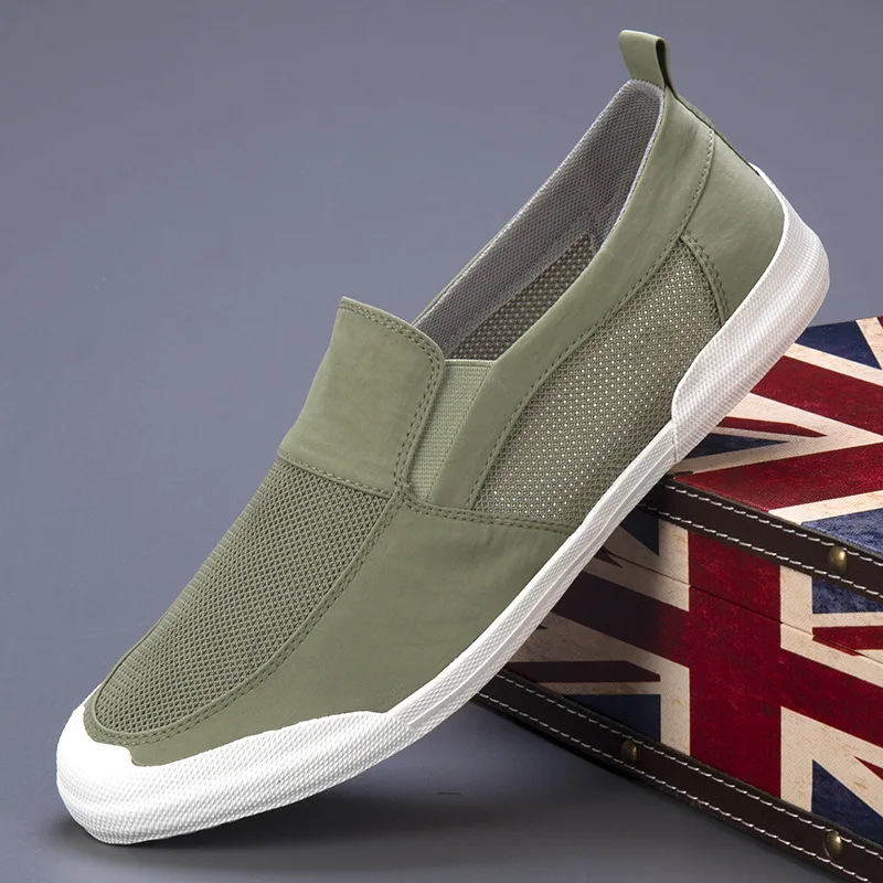 Men's Slip-on Canvas Shoes Casual Breathable Non-Slip Loafers Walking Shoes Fashion Lightweight Comfortable Sneakers for Male
Men's Slip-on Canvas Shoes Casual Breathable Non-Slip Loafers Walking Shoes Fashion Lightweight Comfortable Sneakers for Male
