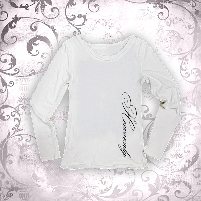 Gothic Harajuku Vintage Punk Emo Girls Long Sleeve Tee Sexy Slim Chic Printing long Tops Grunge Y2K Aesthetic Women's Streetwear
Gothic Harajuku Vintage Punk Emo Girls Long Sleeve Tee Sexy Slim Chic Printing long Tops Grunge Y2K Aesthetic Women's Streetwear