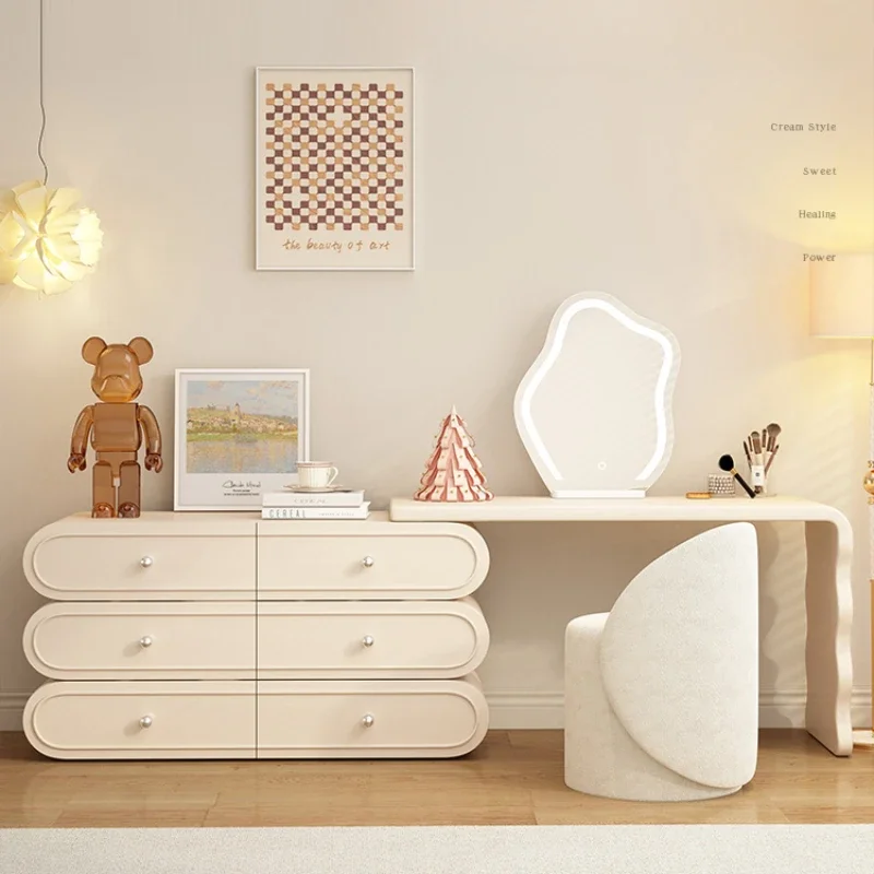 Living Rooms Wooden Vanity Table Storage Europa Luxury Bedroom Dresser Space Saving Beauty Tocador Mueble Bedroom Furniture
Living Rooms Wooden Vanity Table Storage Europa Luxury Bedroom Dresser Space Saving Beauty Tocador Mueble Bedroom Furniture