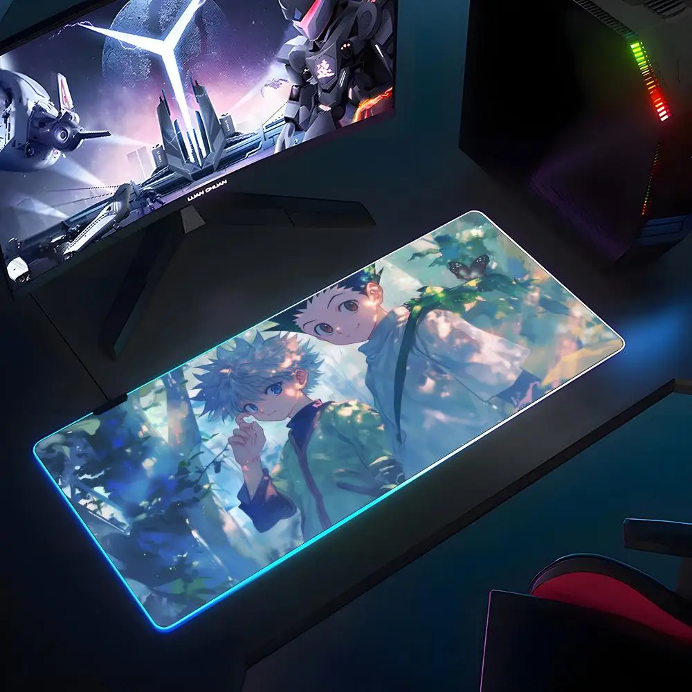 Коврик для мыши Hunter X Hunter RGB резиновый противоскользящий коврик для клавиатуры 40x90 см коврик для мыши игровые аксессуары XXL офисный компьютерный коврик
Коврик для мыши Hunter X Hunter RGB резиновый противоскользящий коврик для клавиатуры 40x90 см коврик для мыши игровые аксессуары XXL офисный компьютерный коврик