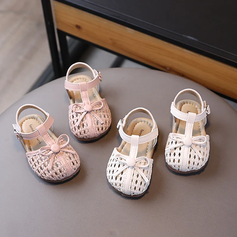 Girls Princess Shoes Weave Breathable Kids Beach Shoes with Simple Bows 2026 Summer New Children Sandals Soild Color Non-slip
Girls Princess Shoes Weave Breathable Kids Beach Shoes with Simple Bows 2026 Summer New Children Sandals Soild Color Non-slip