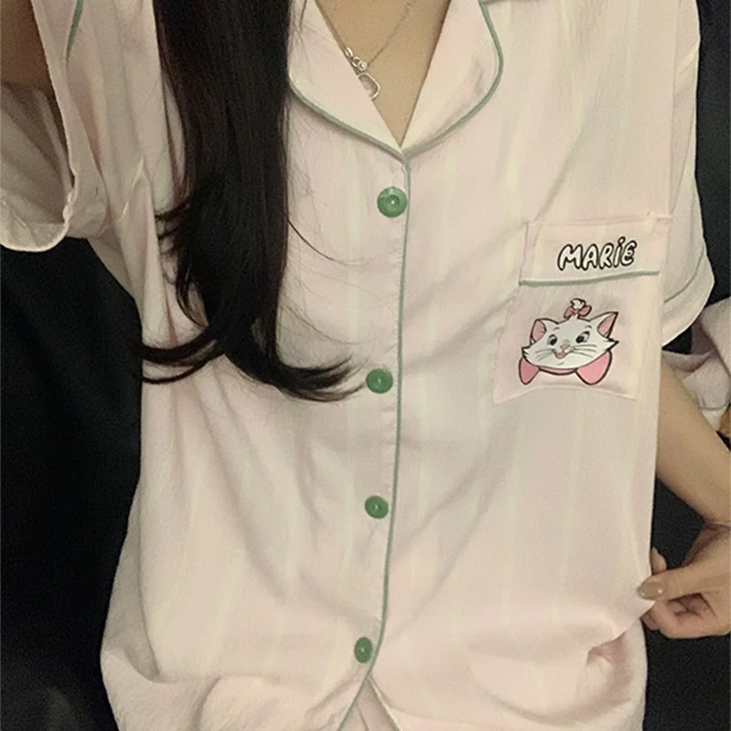 Cute Girl Summer ort Sve Tee Piece Set Korean Sle Cartoon Loose Internet Famous Home Clothes Youth Cotton Spwear
Cute Girl Summer ort Sve Tee Piece Set Korean Sle Cartoon Loose Internet Famous Home Clothes Youth Cotton Spwear
