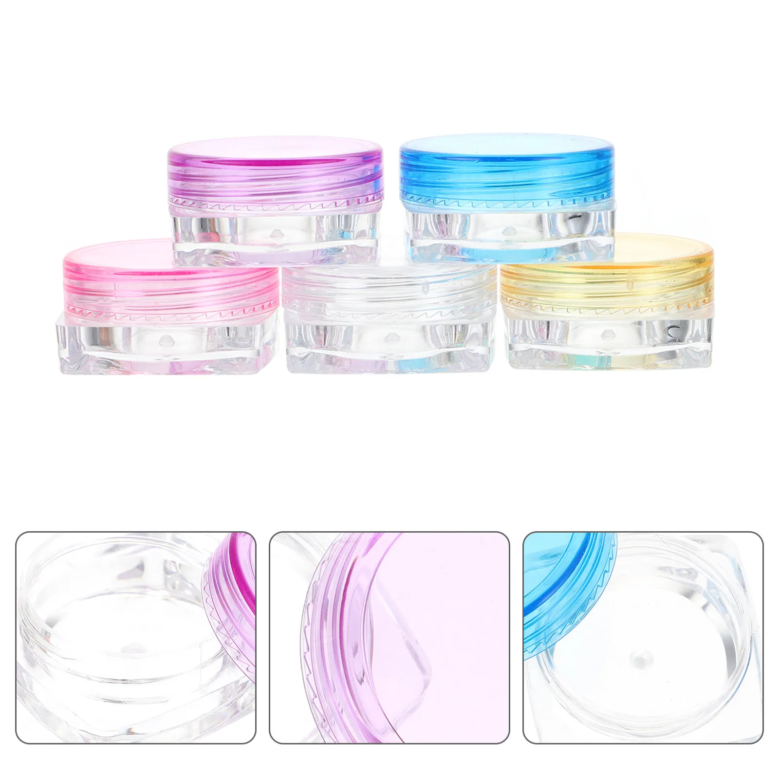 50 шт. легких прозрачных коробочек по 3 г для кремов и лосьонов, прочные подарочные коробки, подходящие для хранения косметики, баночки для хранения
50 шт. легких прозрачных коробочек по 3 г для кремов и лосьонов, прочные подарочные коробки, подходящие для хранения косметики, баночки для хранения