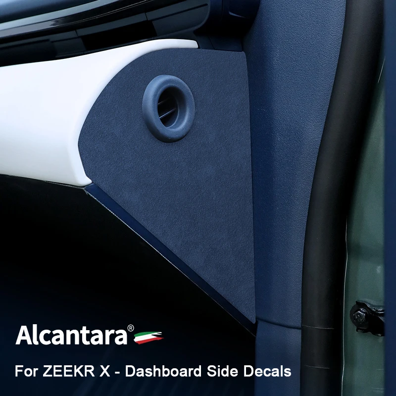 For ZEEKR X 2023 2024 2025 Alcantara Suede Decorative Sticker On The Triangular Panel Of The Dashboard Sides Car Accessories
For ZEEKR X 2023 2024 2025 Alcantara Suede Decorative Sticker On The Triangular Panel Of The Dashboard Sides Car Accessories