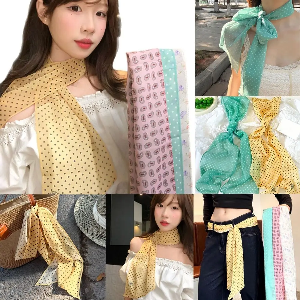 Creative Gift Polka Dot Pattern Floral Long Scarf Polyester Decorative Hip Scarf Lightweight Performance Props Belt
Creative Gift Polka Dot Pattern Floral Long Scarf Polyester Decorative Hip Scarf Lightweight Performance Props Belt
