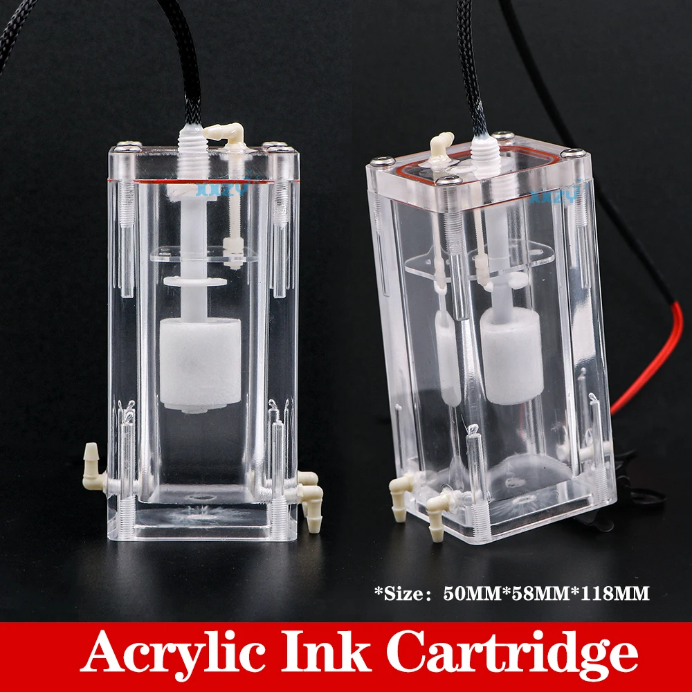 Transparent Acrylic Ink Cartridge for Digital Textile Printing Machine Ink Sub Tank
Transparent Acrylic Ink Cartridge for Digital Textile Printing Machine Ink Sub Tank