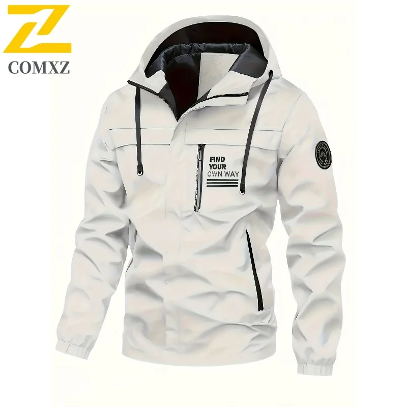 COMXZ 2025 Autumn New Men Hooded Loose Fit All-Match Long Sleeve Casual Hoodie Streetwear Breathable Cotton Comfortable Top
COMXZ 2025 Autumn New Men Hooded Loose Fit All-Match Long Sleeve Casual Hoodie Streetwear Breathable Cotton Comfortable Top
