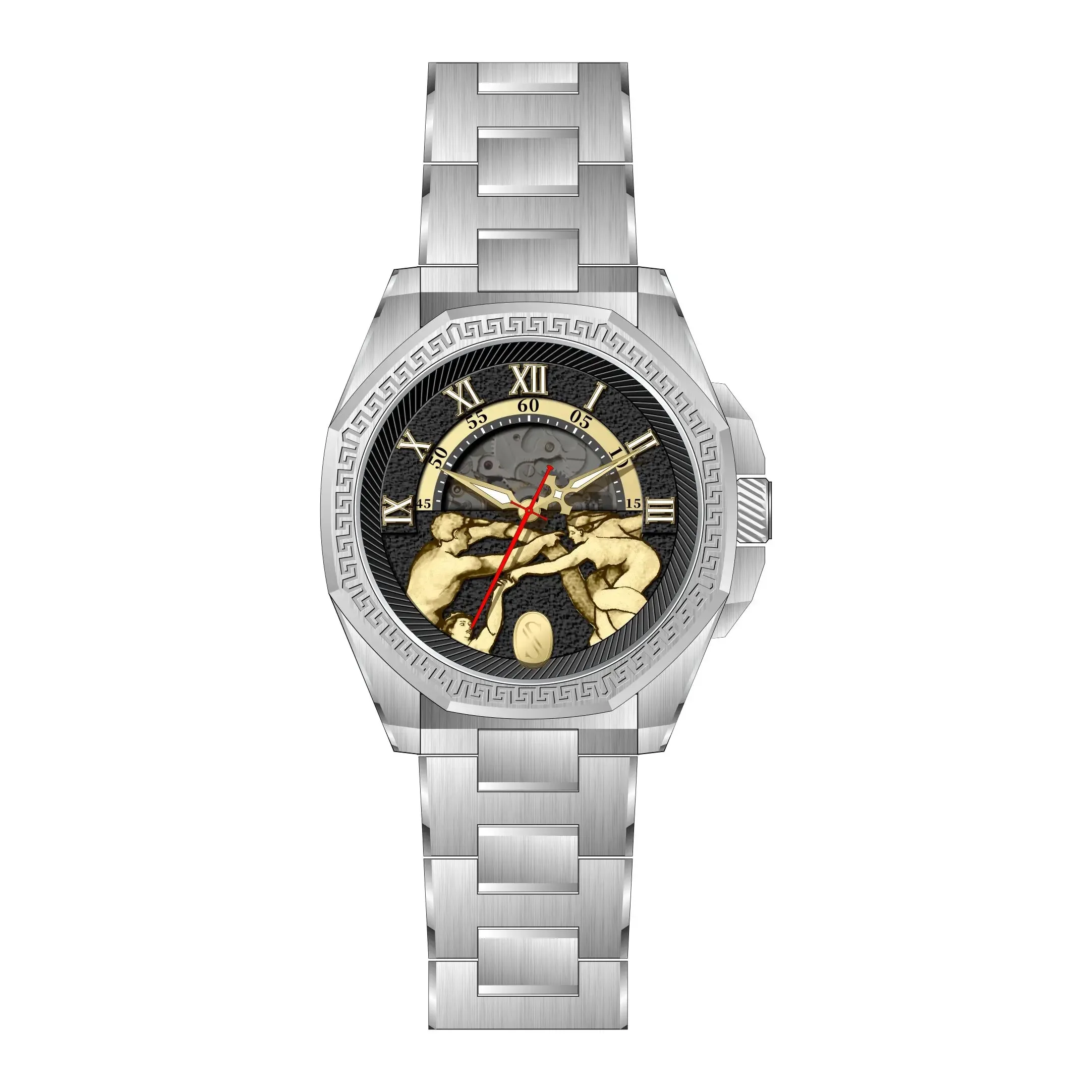 OBLVLO Men Automatic Watch 42mm Mechanical Wristwatch Hollow Out Dial 50m Waterproof Sapphire Mirror Luminous Love Dial
OBLVLO Men Automatic Watch 42mm Mechanical Wristwatch Hollow Out Dial 50m Waterproof Sapphire Mirror Luminous Love Dial