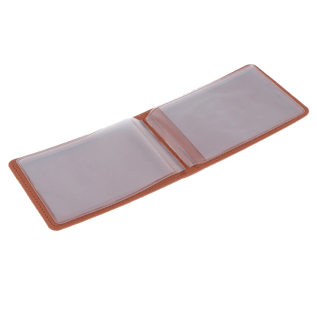 Leather Card Holder Wallet Slim PVC Name Card Organizer Waterproof Sleeve for Travel Business Office
Leather Card Holder Wallet Slim PVC Name Card Organizer Waterproof Sleeve for Travel Business Office