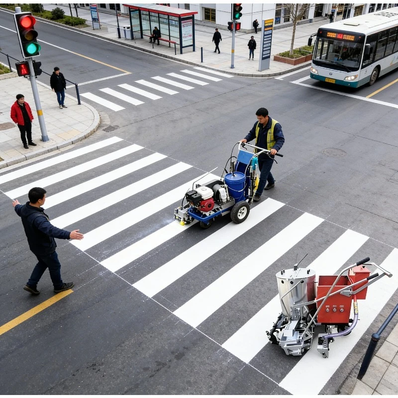 Road Marking Machine Hand Push Cold Spray Mechanical Plunger with Laser Ruler Factory Price for Street Parking
Road Marking Machine Hand Push Cold Spray Mechanical Plunger with Laser Ruler Factory Price for Street Parking