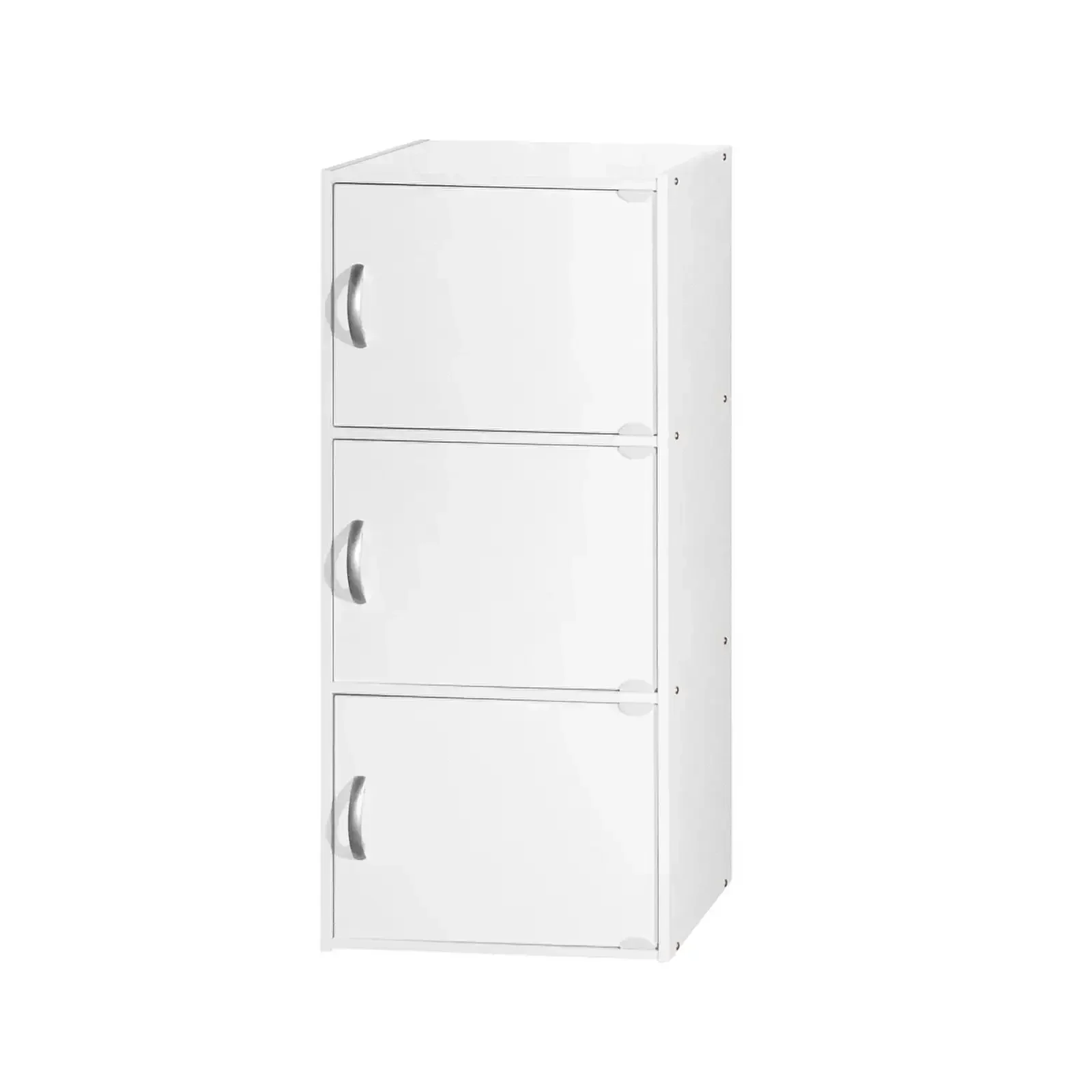 3-Shelf, 3-Door Multi-purpose Cabinet, White, home furniture , bathroom furniture 
3-Shelf, 3-Door Multi-purpose Cabinet, White, home furniture , bathroom furniture