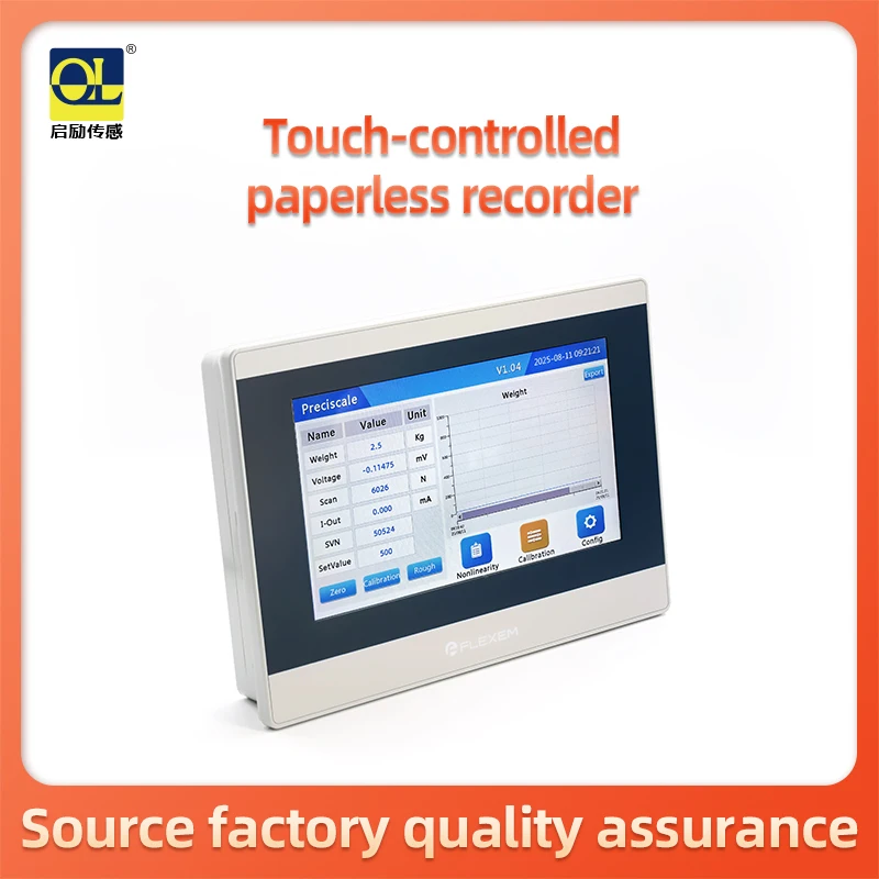 Load Cell, Paperless Recorder, High-Precision Force Gauge, Large-Screen Touch Curve Display, Amplifier, Transmitter
Load Cell, Paperless Recorder, High-Precision Force Gauge, Large-Screen Touch Curve Display, Amplifier, Transmitter