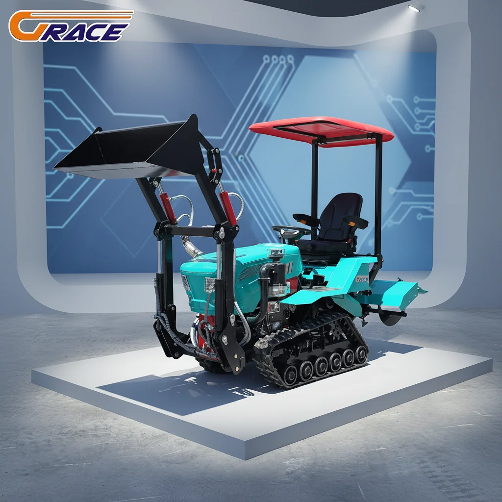 Customize Farm Multi Purpose 35HP Mini Track Tractor EPA Certified With Front Loader Digger Plow Trencher
Customize Farm Multi Purpose 35HP Mini Track Tractor EPA Certified With Front Loader Digger Plow Trencher