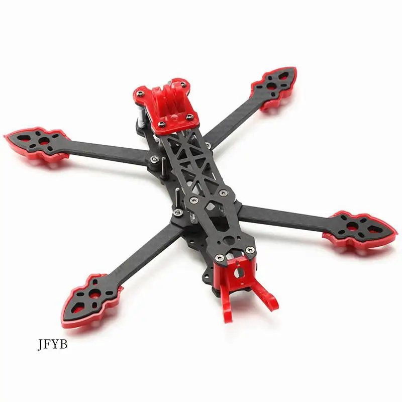 JY-Mark4 225Mm Drone Frame Drone FPV Carbon Fiber Long-Distance Flight Frame RC Drone Accessories Red
JY-Mark4 225Mm Drone Frame Drone FPV Carbon Fiber Long-Distance Flight Frame RC Drone Accessories Red