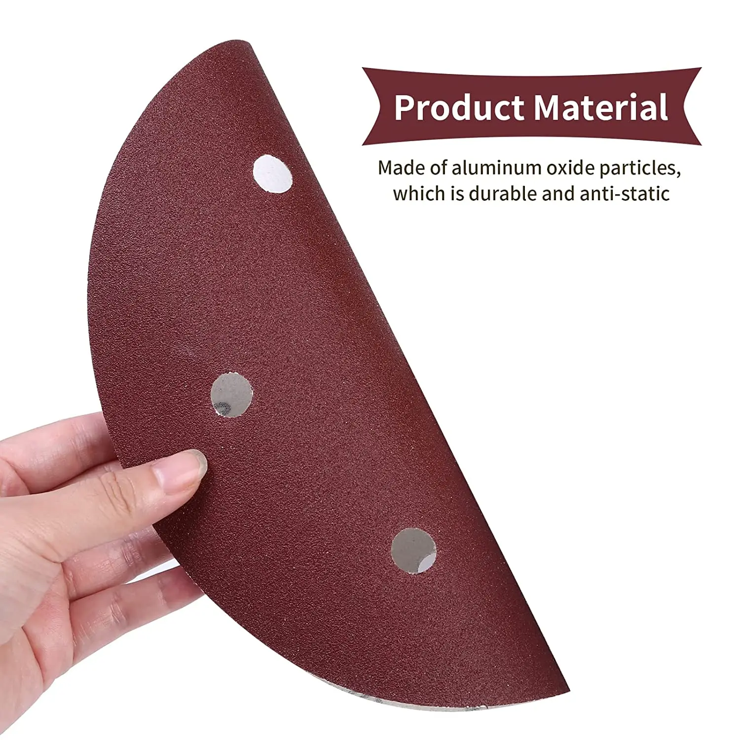 Y19AA 30Pcs 225mm Sanding Discs 120 Grit Hook and Loop Sand Paper Pad 6 Holes Sandpaper for Long Neck Sander Drywall Sander
Y19AA 30Pcs 225mm Sanding Discs 120 Grit Hook and Loop Sand Paper Pad 6 Holes Sandpaper for Long Neck Sander Drywall Sander