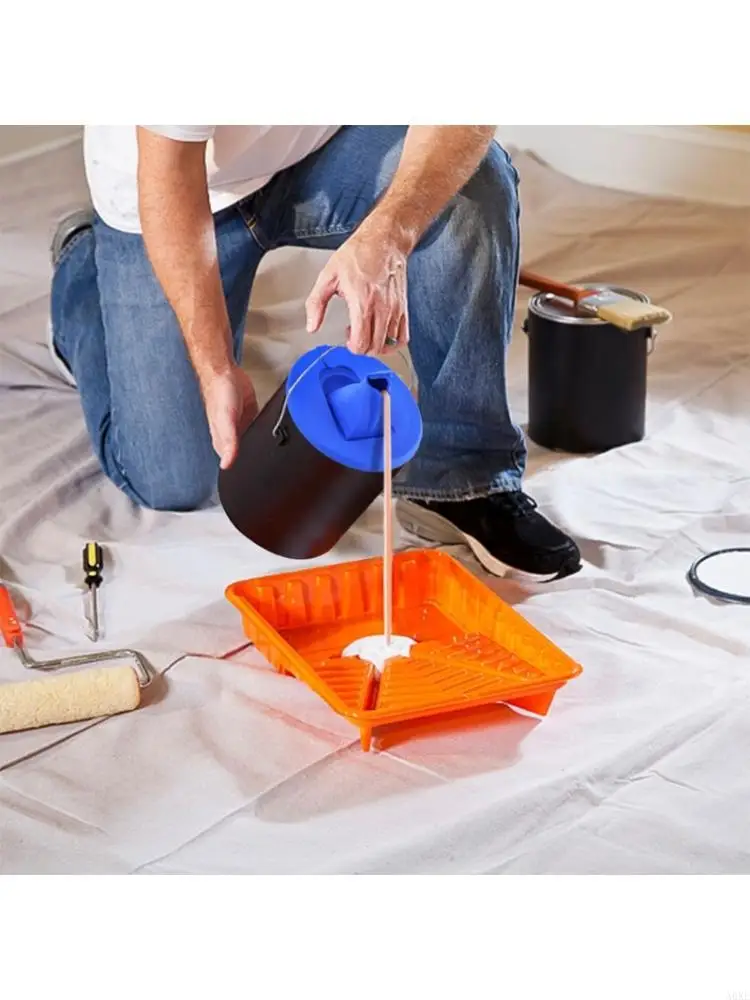 A0KE Paint Can Cover Folding Paint Can Lid Dustproof Paint Bucket Cover for Wall Decoration Painting Furniture Enduring
A0KE Paint Can Cover Folding Paint Can Lid Dustproof Paint Bucket Cover for Wall Decoration Painting Furniture Enduring