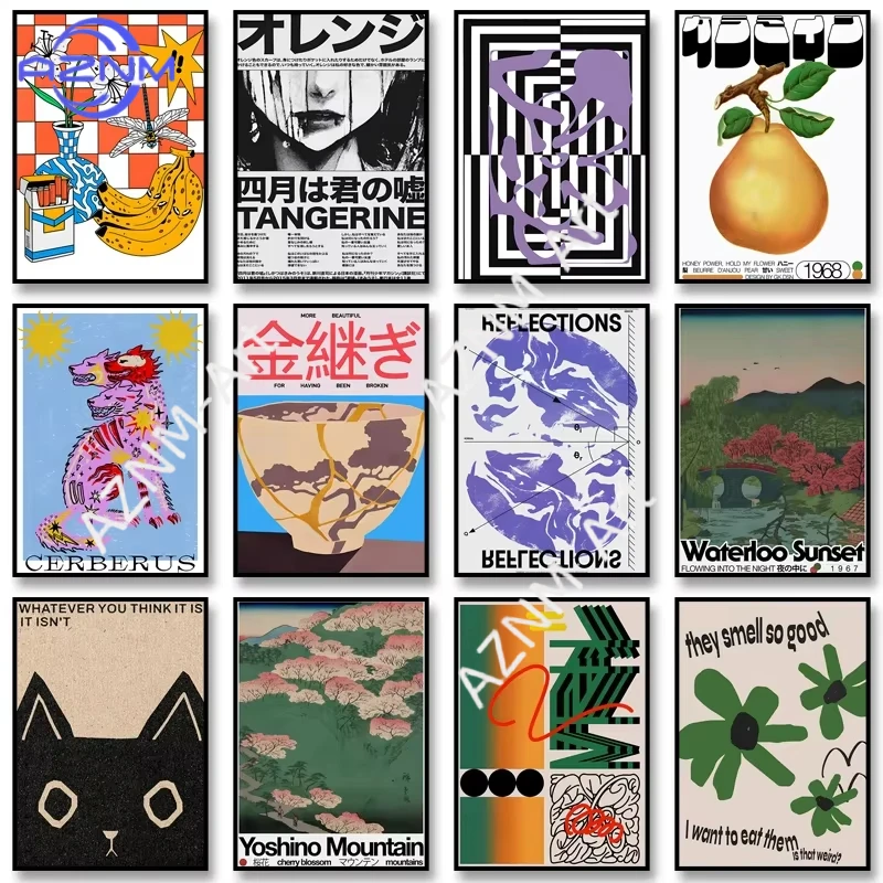 Vintage Classic Posters Retro Abstract Canvas Print Mid Century Wall Art Canvas Painting for Living Room Bedroom Home Decor
Vintage Classic Posters Retro Abstract Canvas Print Mid Century Wall Art Canvas Painting for Living Room Bedroom Home Decor