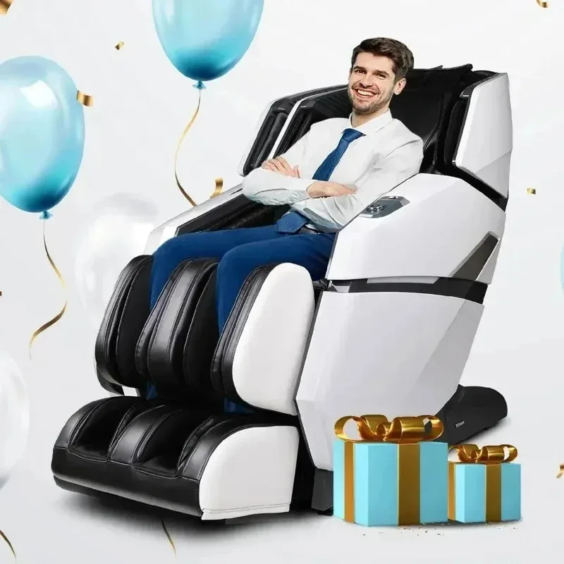 Zero Gravity Full Body Massage Chair, Lumbar and Calf Heating, Bluetooth Speaker, Airbag Compression System, 2025
Zero Gravity Full Body Massage Chair, Lumbar and Calf Heating, Bluetooth Speaker, Airbag Compression System, 2025
