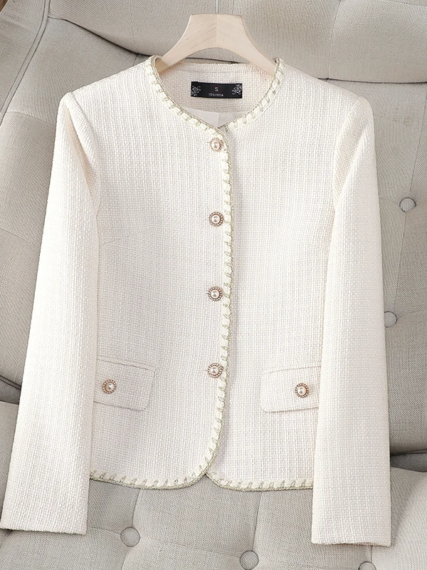 Fashionable Small Fragrance Style Women's Suit Jacket Autumn New Arrival High-End Casual Western Wear Top Quality Polyester F...
Fashionable Small Fragrance Style Women's Suit Jacket Autumn New Arrival High-End Casual Western Wear Top Quality Polyester F...