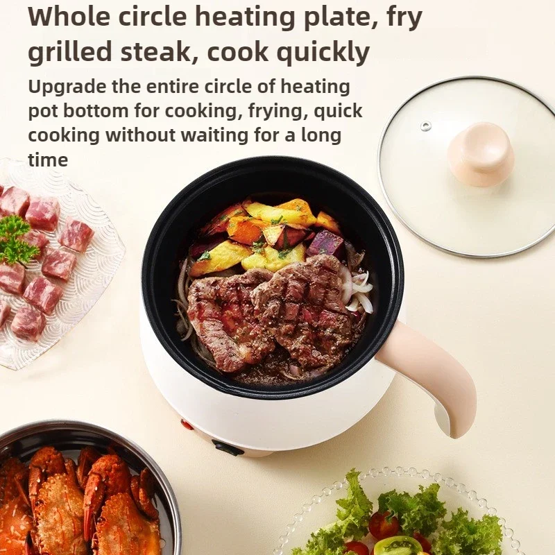 Food Warmer Electric Cooking Pot Student Dormitory Cooking Pot Household Multi-functional Small Electric Pot Rice Cooker 220V
Food Warmer Electric Cooking Pot Student Dormitory Cooking Pot Household Multi-functional Small Electric Pot Rice Cooker 220V