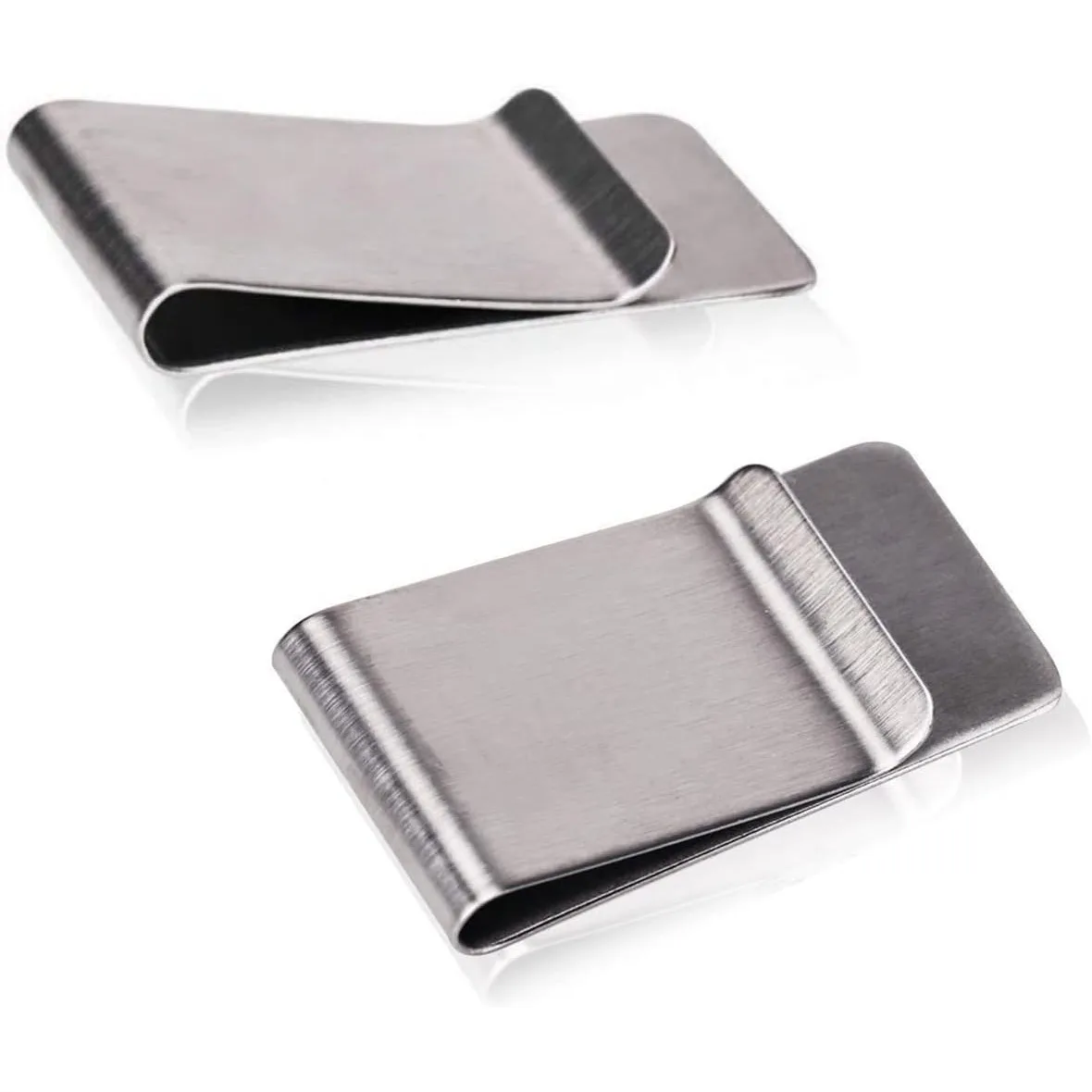 Slim Men's Money Clip Stainless Steel Credit Card Holder Business Card Pocket Cash Wallet For Men
Slim Men's Money Clip Stainless Steel Credit Card Holder Business Card Pocket Cash Wallet For Men