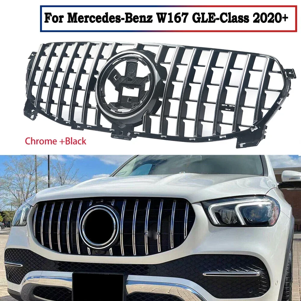 2020 2021 2022 Grille W167 Front Grille Bumper Grill Hood Mesh for Mercedes-Benz C167 X167 Benz GLE350 300d 450 Accessories
2020 2021 2022 Grille W167 Front Grille Bumper Grill Hood Mesh for Mercedes-Benz C167 X167 Benz GLE350 300d 450 Accessories