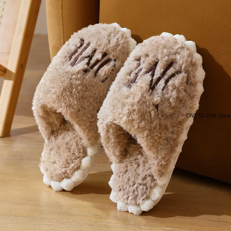 Wholesale Japanese Simple Solid Color Home Slippers Women Girls Cute Fluffy Winter Warm Indoor Bedroom Slides Female Furry Shoes
Wholesale Japanese Simple Solid Color Home Slippers Women Girls Cute Fluffy Winter Warm Indoor Bedroom Slides Female Furry Shoes